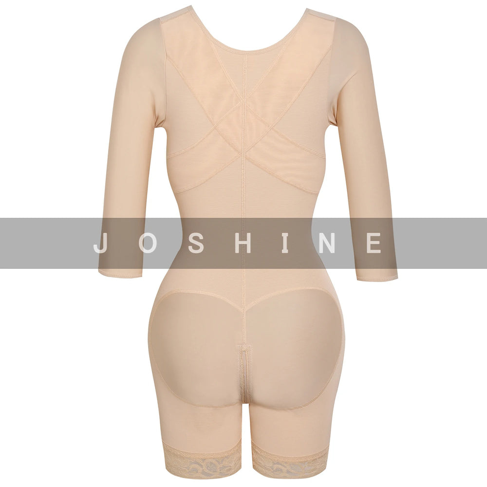 Colombian Faja Sleeved Bodysuit | Medium Control | Braviixx