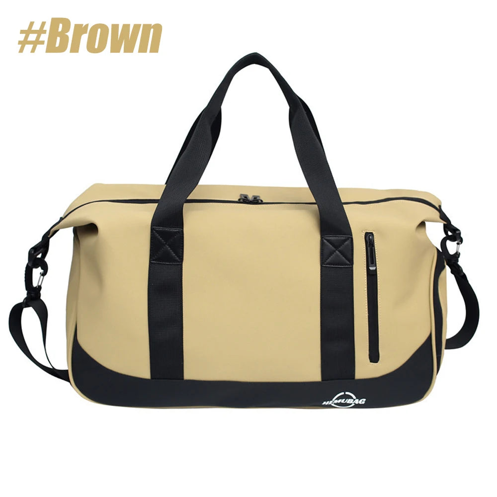 Unisex Gym Duffel Bag | Shoe & Wet Compartments | Braviixx