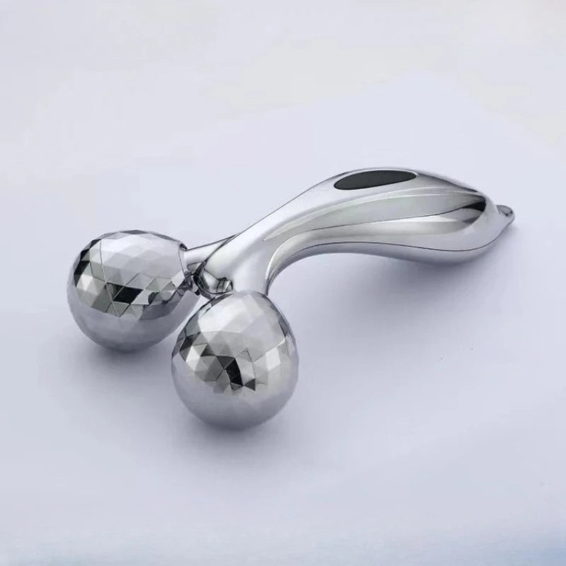 3D Roller Massager Facial Beauty Device For Muscle Lifting & Skin Care, Manual Massager For Women Men