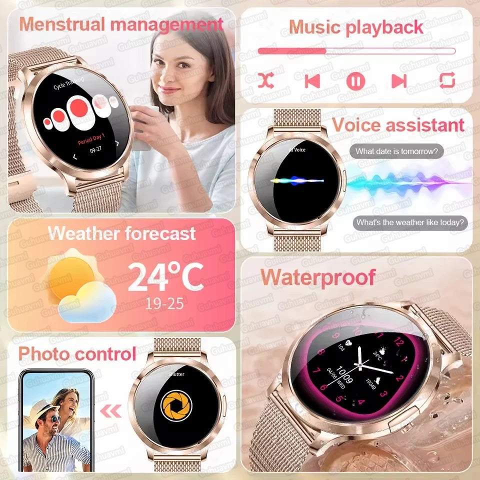 1.32-Inch AMOLED Bluetooth Calling Smartwatch | Braviixx