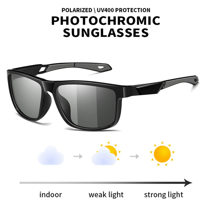 Photochromic Polarized Sports Sunglasses for Cycling & Driving | Braviixx