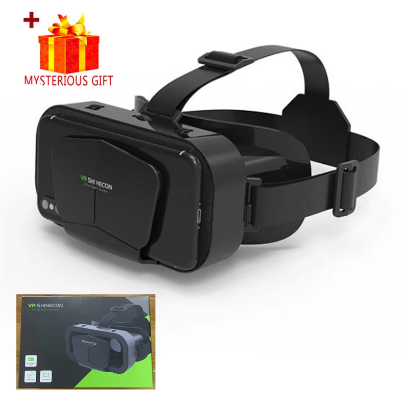 3D VR Glasses for Smartphones | Virtual Reality Headset with Controller Bundles | Braviixx