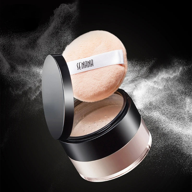 SENANA Hydrating Flawless Loose Setting Powder | Oil Control, Natural Finish, All Skin Types