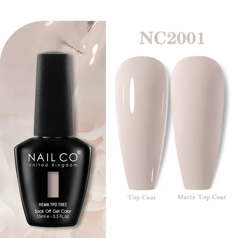 15ml UV/LED Gel Nail Polish | 132 Shade & Finish Options | Braviixx