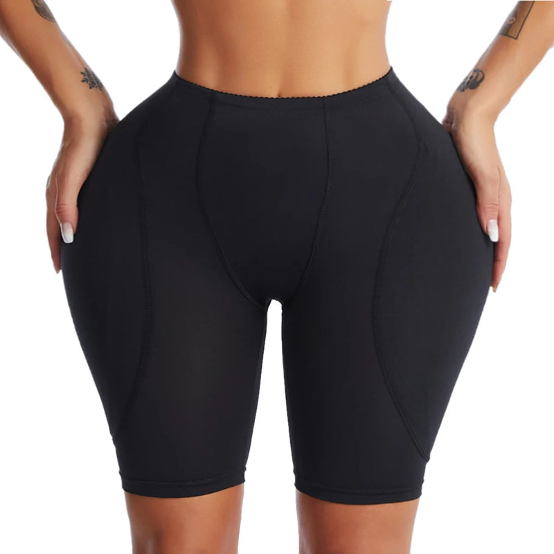 Butt Lifter Padded Hip Enhancer Panties | Push-Up Body Shaper Shapewear | S–3XL | Black & Skin | Braviixx