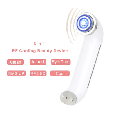 Skin Tightening Anti-Aging Beauty Device | 6-in-1 Facial Beauty Equipment | Braviixx