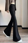 Elegant Flared Trousers for Women Spring, Summer, and Autumn