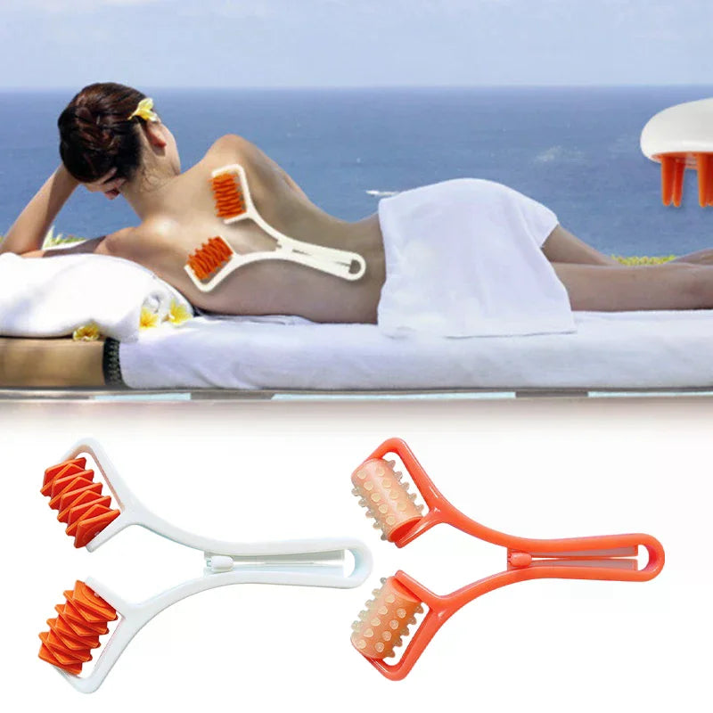 Facial Massager Roller Y Shape Body Shaper Massage Anti Wrinkle Face-Lift Slimming Arm Leg Neck Relaxation Skincare Beauty Tool