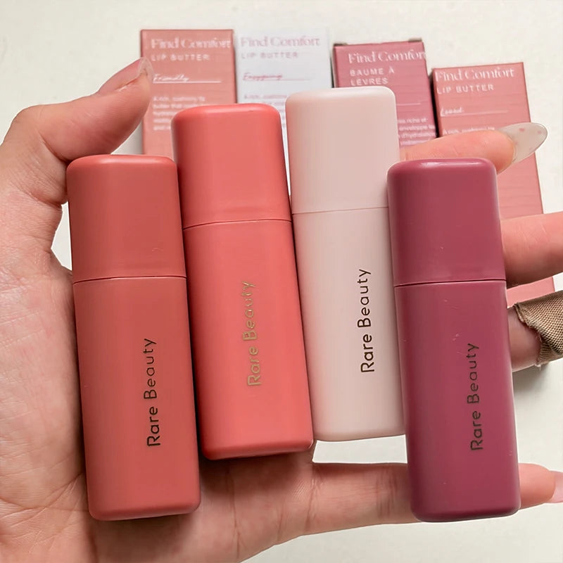 Hyaluronic Acid Butter Lipstick & Volumizing Blush | Moisturising Caramel Colour Lip & Cheek Makeup