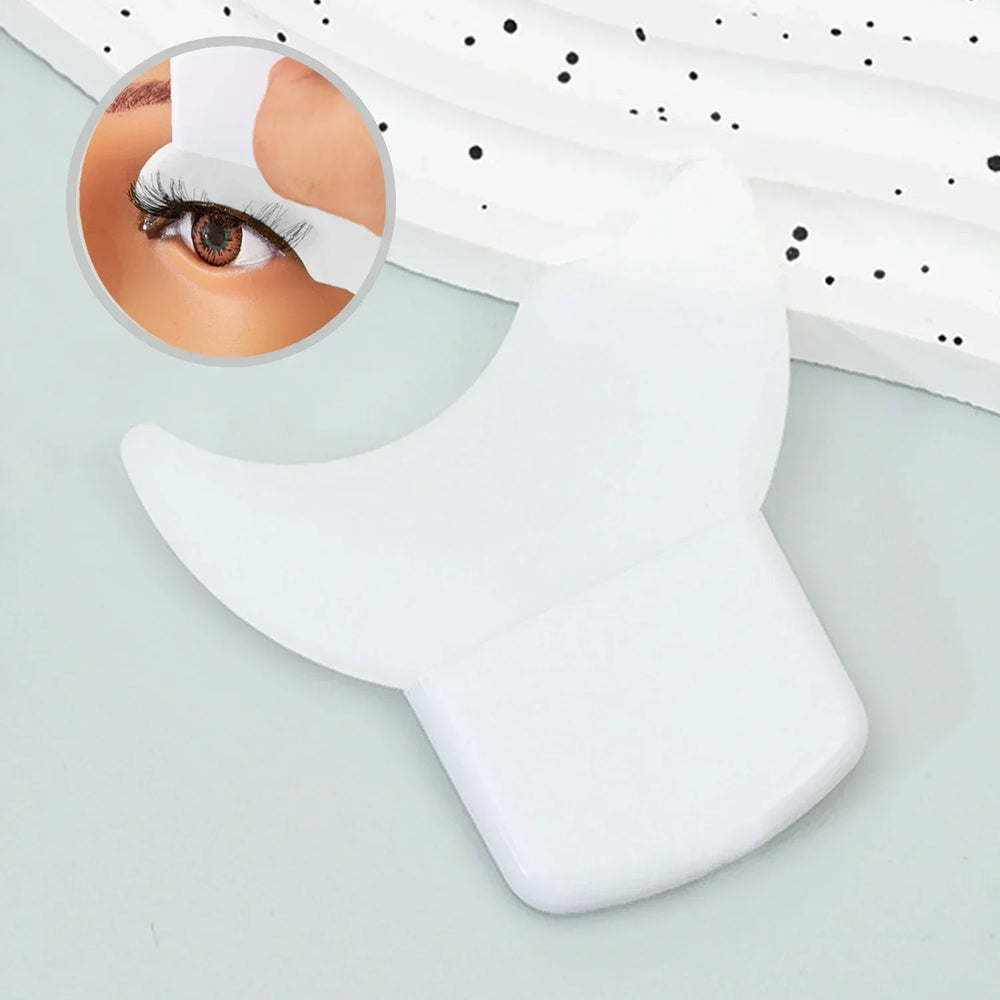 Silicone eye makeup auxiliary tool - multi-functional mascara/eyeshadow/eyeliner, reusable, suitable for beginners' eye makeup