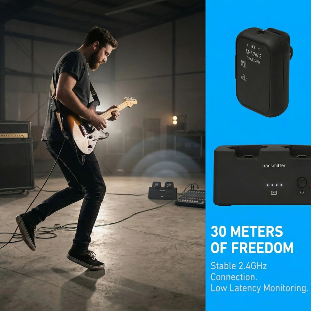 WP-12 1T4R Wireless IEM System | Braviixx
