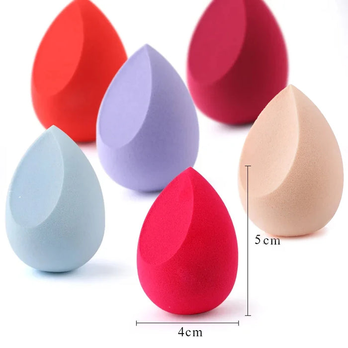 20/5/1pcs Makeup Sponge Concealer Smooth Cosmetic Powder Puff Cut Shape Foundation Water Drop Bevel Make Up Blender Tools