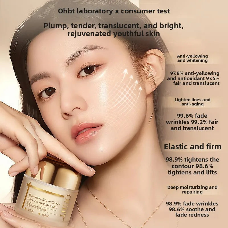 OHBT Truffle Firming Moisturizing Face Cream 60g, Bearberry Moisturizing Face Cream, Niacinamide Whit Face Cream