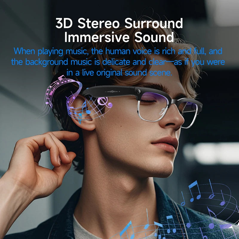 8MP AI Translation Camera Sunglasses | Braviixx