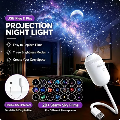 Adjustable Starry Sky Galaxy Projector Light | Braviixx