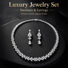 Heart Necklace & Earrings Set | Braviixx
