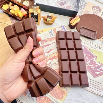 Chocolate-Style Slow-Rebound Squishy Toy | Braviixx