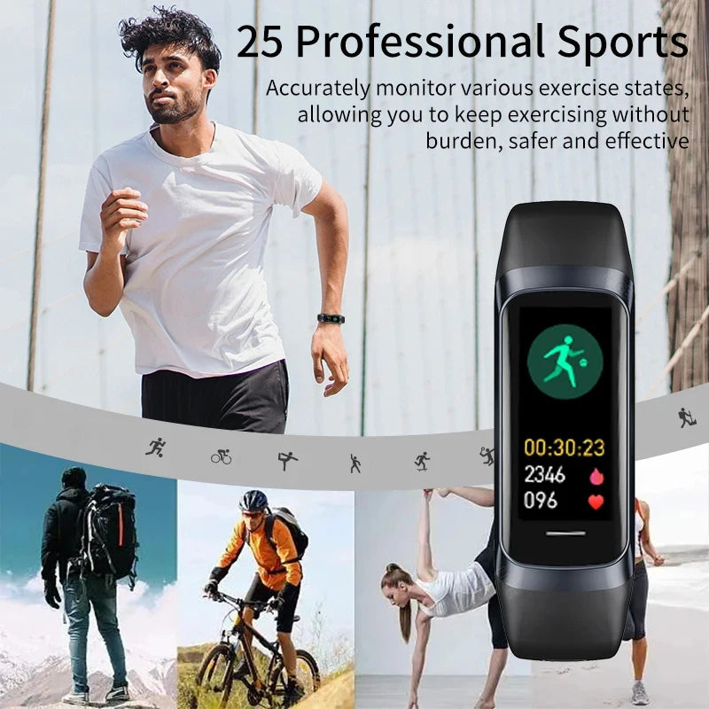 Waterproof Smart Watch with Heart Rate & Body Temperature Monitor | Braviixx