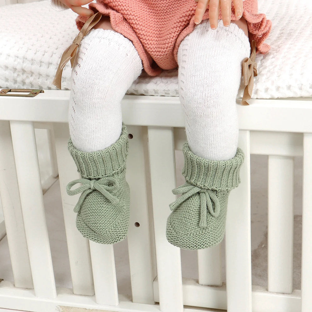 Soft Slip-On Baby Booties | Braviixx