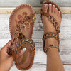 Women's Sandals Bohemia Style Sandals Summer 2026 Shoes For Woman Flip Flops Beach Summer Shoes Women Low Heels Footwear