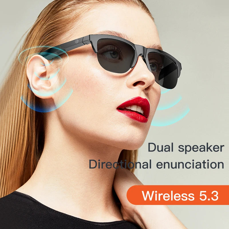 F06 Bluetooth Audio Sunglasses | Dual Speakers & Touch Controls | Braviixx