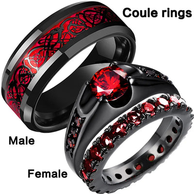 Couple-Style Statement Ring, Individual Piece | Braviixx
