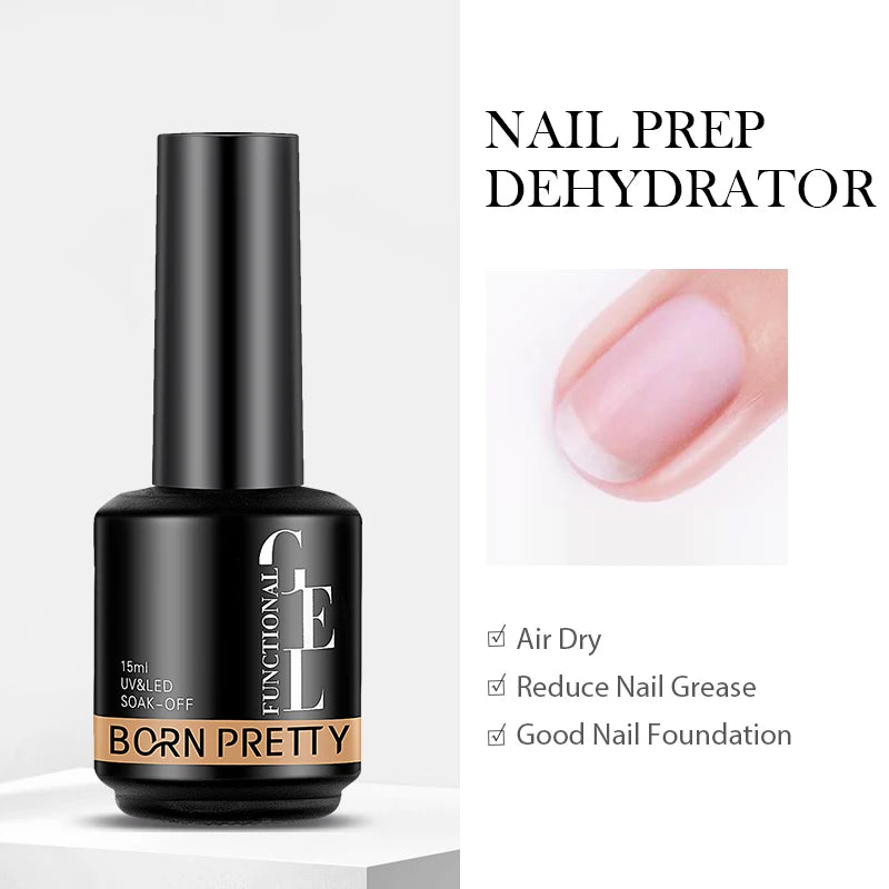 Rubber Base Gel & Nail Prep Coats, 15ml | Braviixx