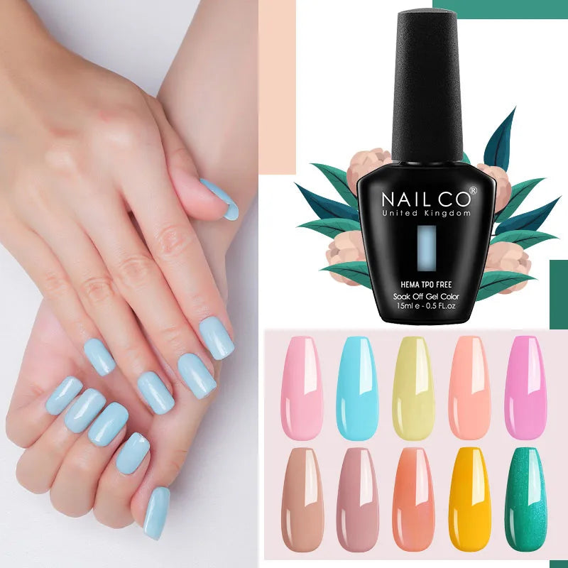 15ml UV/LED Gel Nail Polish | 132 Shade & Finish Options | Braviixx