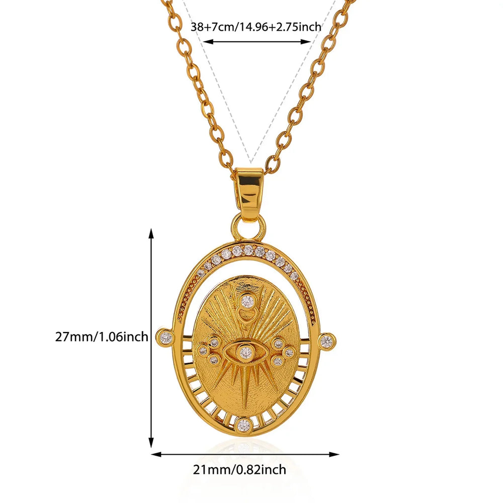 Flower Pendant Necklace with Sparkling Accents | Braviixx