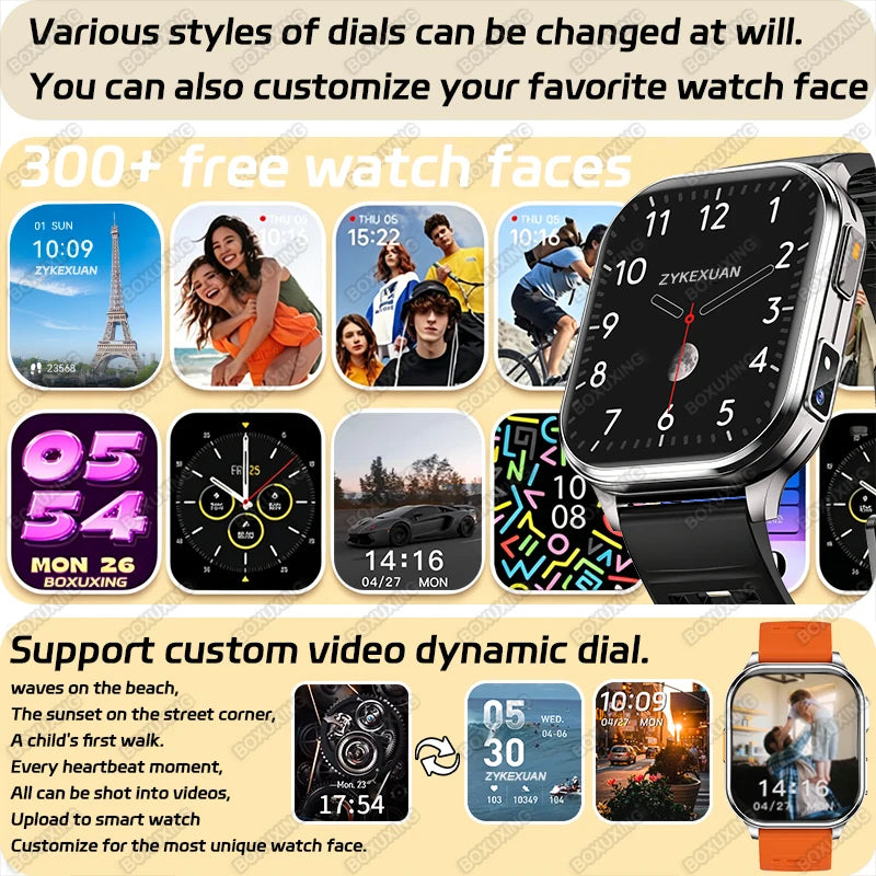 P60 Camera Smartwatch | Bluetooth Calls & Video Watch Faces | Braviixx