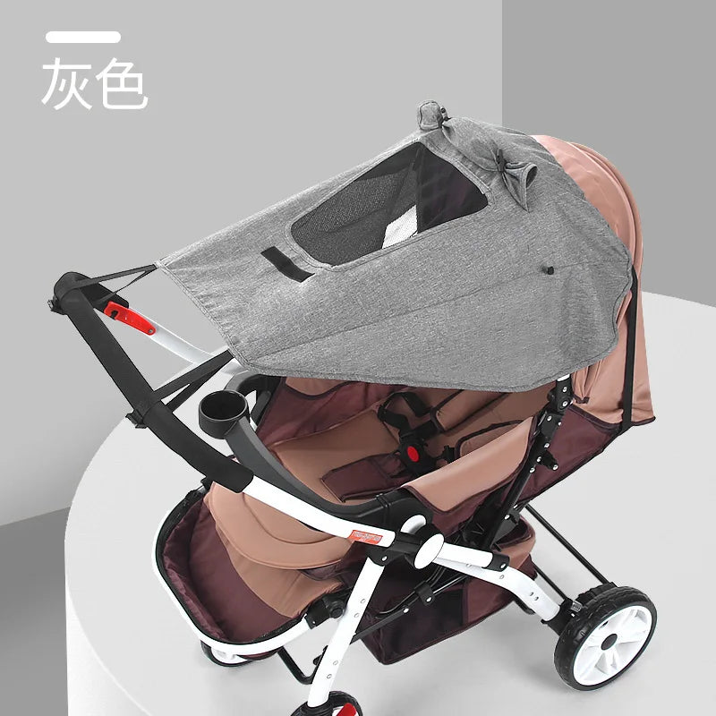 Stroller Sunshade Cover with Viewing Option | Braviixx