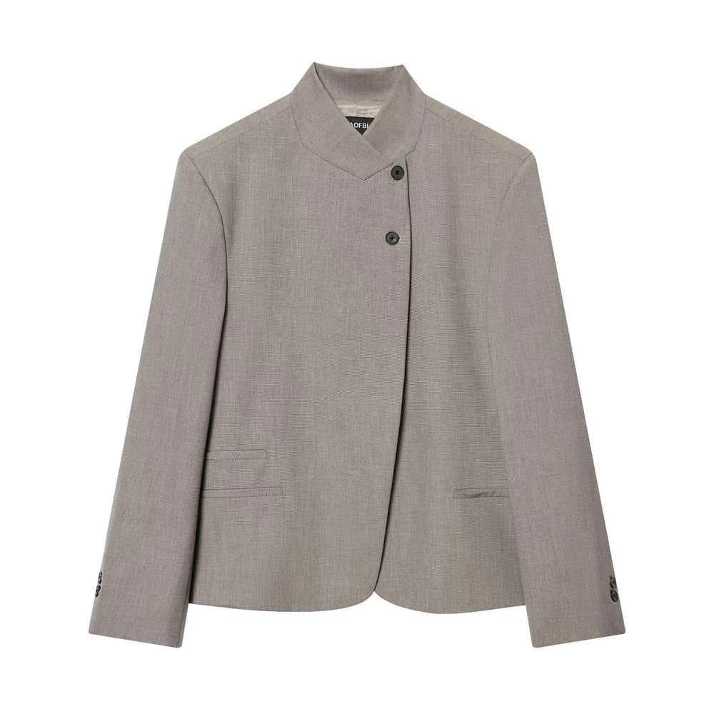 Women's Autumn Blazers Blouse 2026 New Fashion Young Women's Elegant Travel Holiday Jackets Spring Street Sarm Blazers Jackets