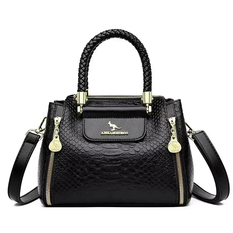 Top-Handle Bags | Patterned Shoulder Styles | Braviixx