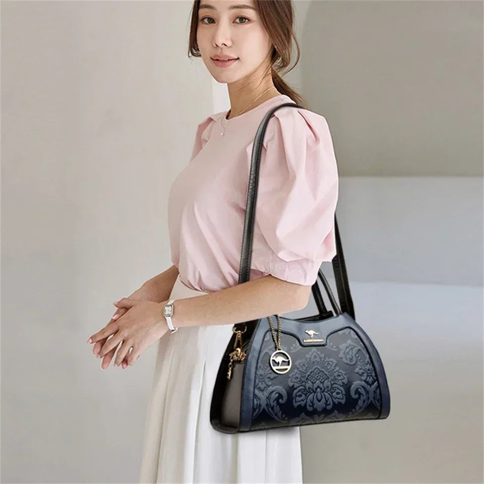 Top-Handle Bags | Patterned Shoulder Styles | Braviixx