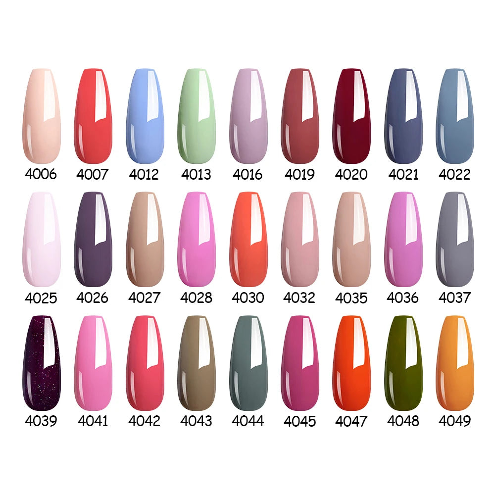 8ml UV/LED Gel Nail Polish | 112 Shade & Finish Options | Braviixx