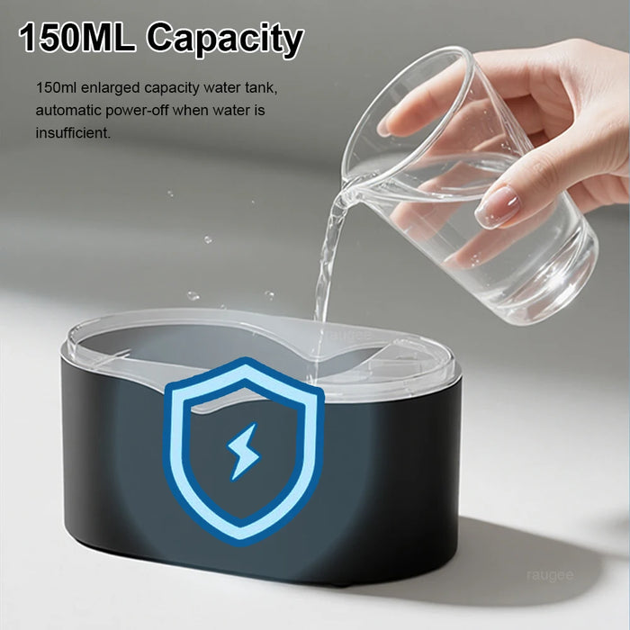 150 ml Flame-Effect USB Aroma Diffuser | 7-Colour LED Light | Braviixx