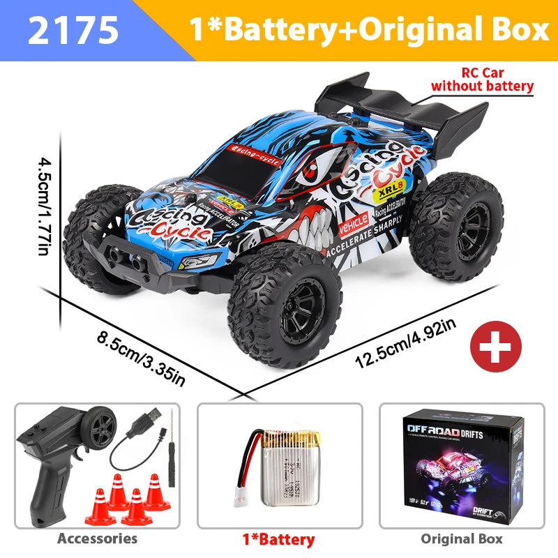 1:32 Mini RC Off-Road Car | Camera Options | Braviixx