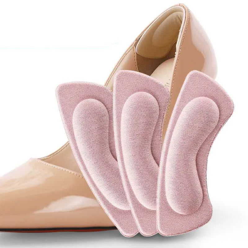 Women Heel Protector Insoles for Shoes High Heel Pad Adjust Size Adhesive Heels Pads Liner Sticker Pain Relief Foot Care Insert