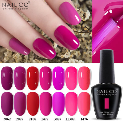 15ml UV/LED Gel Nail Polish | Shades, Base Coat & Top Coat | Braviixx