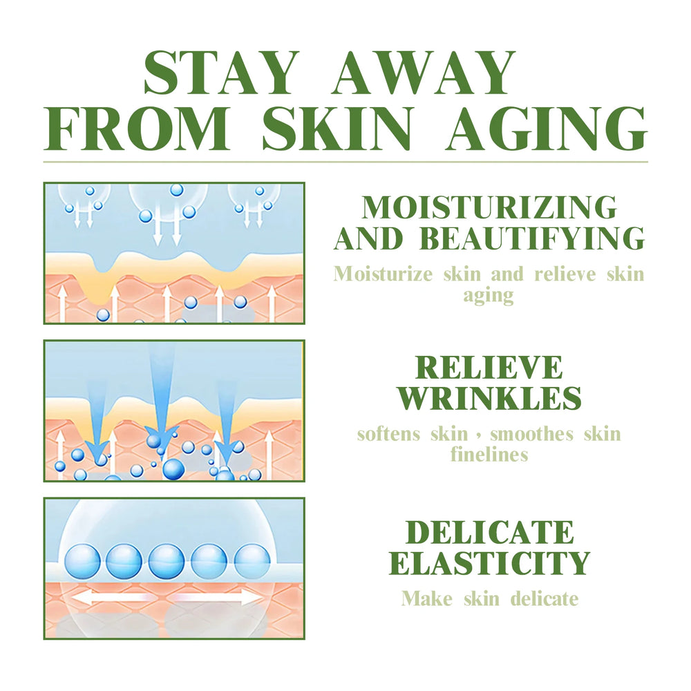 Hyaluronic Acid Face Cream Deep Hydrating & Plumping Firming Brightening Shrink Pores Moisturizing Smoothing Collagen Face Cream