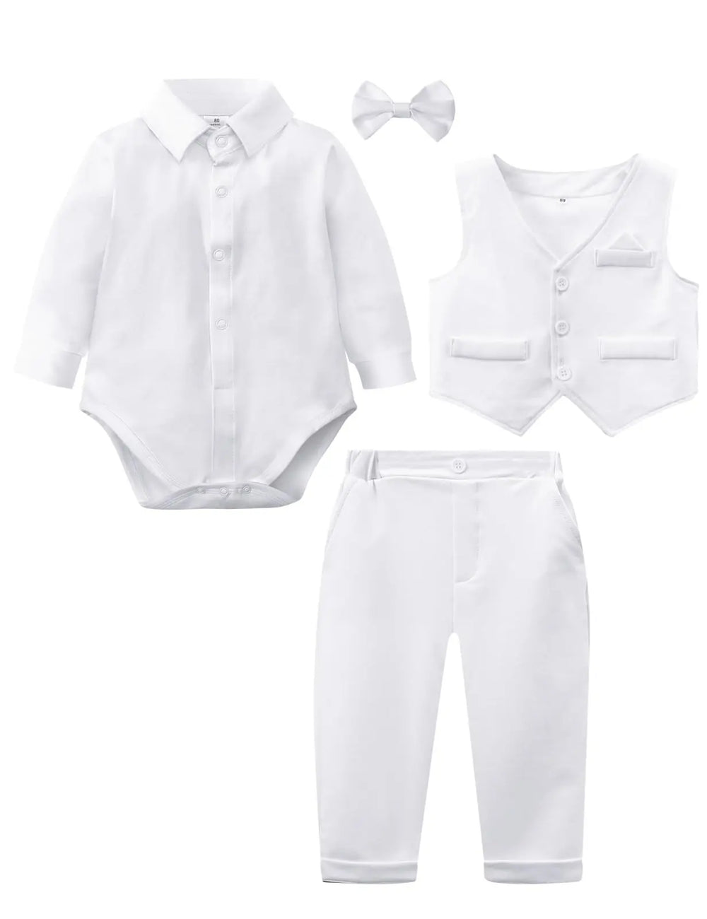 Baby Formal Outfit Set with Bow Tie | Braviixx