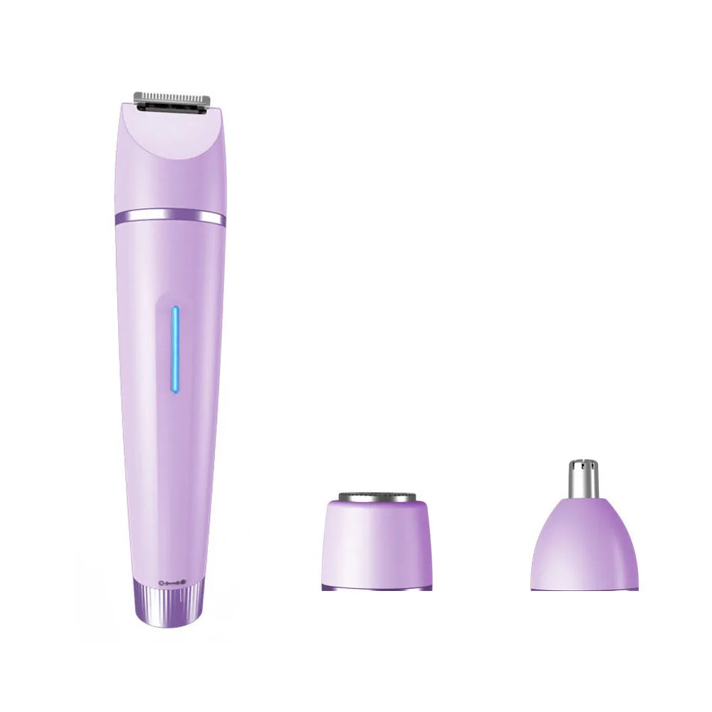 3-in-1 Women's Electric Shaver | Body, Face & Nose Trimmer | Braviixx