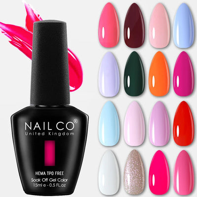 15ml UV/LED Gel Nail Polish | 132 Shade & Finish Options | Braviixx
