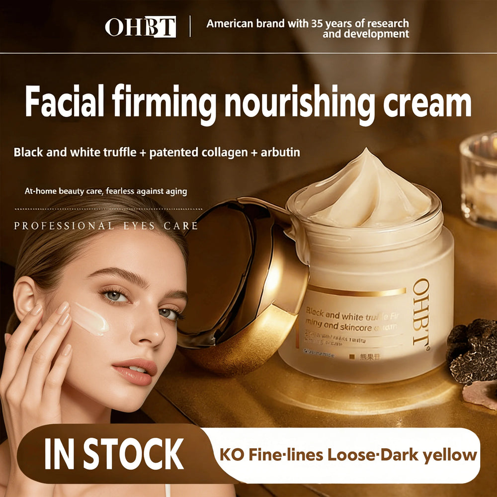 OHBT Truffle Firming Moisturizing Face Cream 60g, Bearberry Moisturizing Face Cream, Niacinamide Whit Face Cream