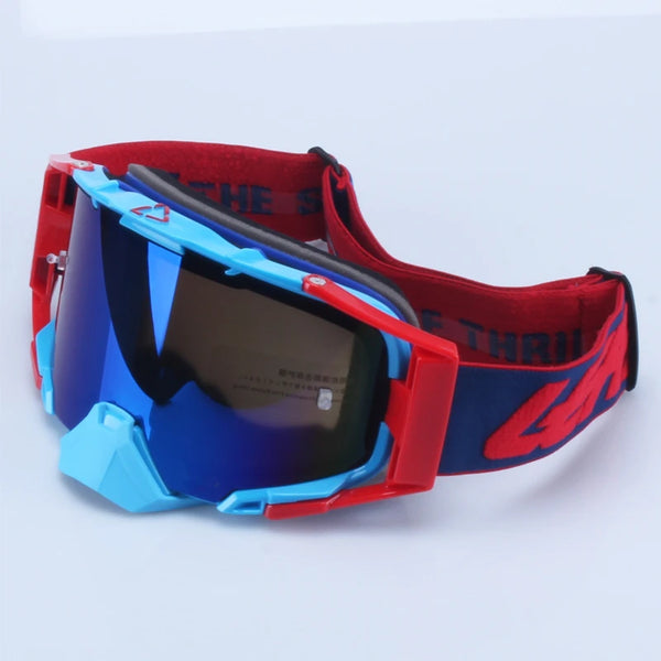 Leatt Velocity 6.5 Motocross Goggles | Anti-Fog Double Lens · 170° View · CE Certified | 7 Colours + Replacement Lenses | Braviixx