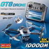 GPS Camera Drone with Screen Remote | 4K/6K/8K HD Foldable Quadcopter | Braviixx