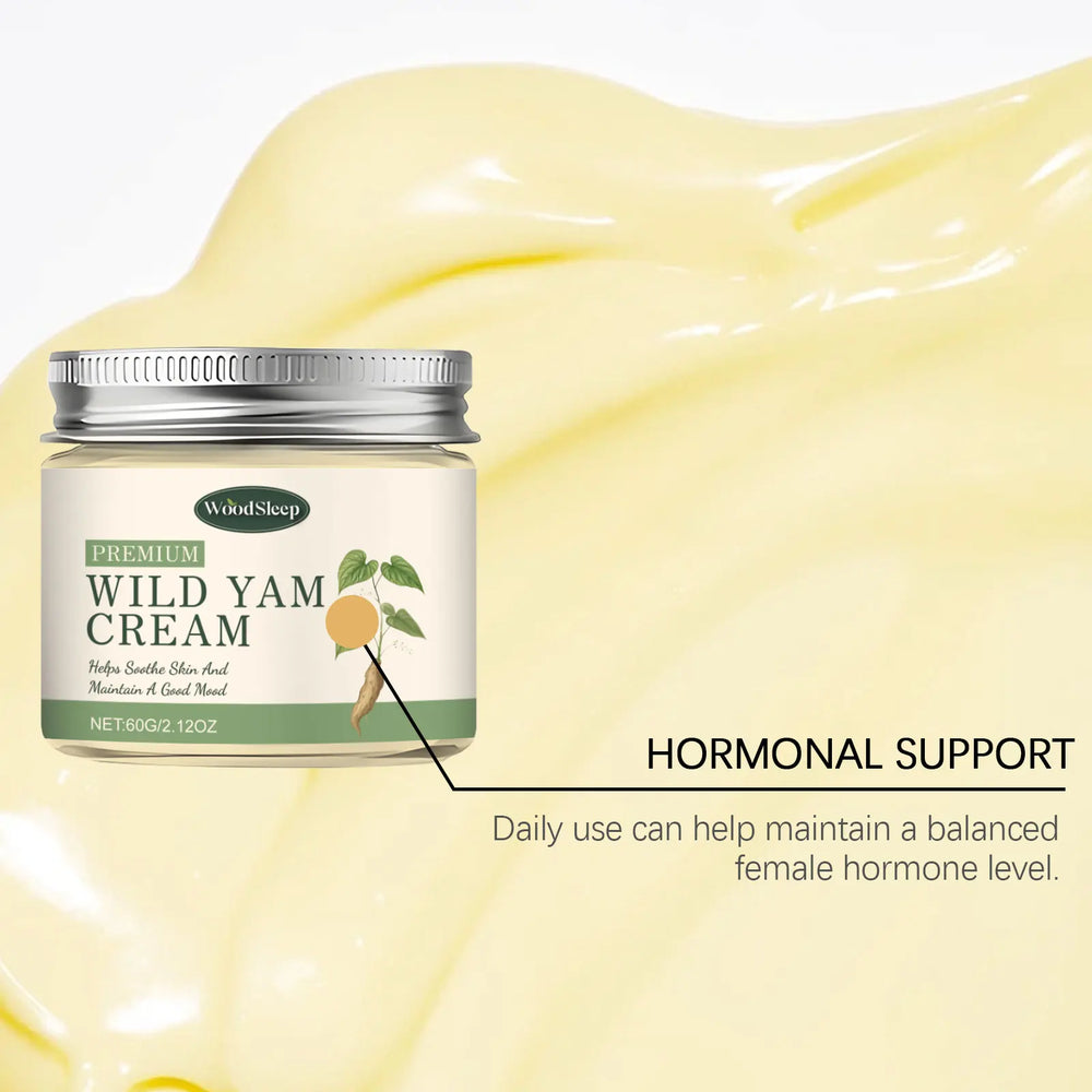Wild Yam Body Cream | Soothing Massage Cream for Women | Braviixx