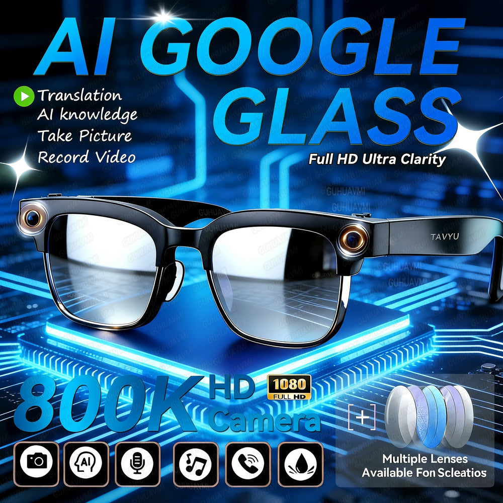 W630 Camera Smart Glasses with Bluetooth Audio | Braviixx