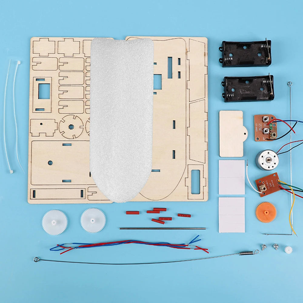 DIY Paddle Wheel Ship Science Kit | Braviixx