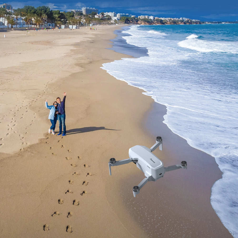 4K GPS Camera Drone with 2 Batteries | Foldable Brushless Quadcopter | Braviixx